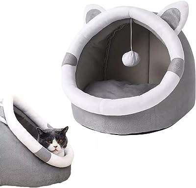 Lit pour chat d'intérieur et petit chien lit grotte en forme de lapin. À la recherche de bonnes affaires en ligne ? Ne cherchez plus ! DIAYTAR COTE D'IVOIRE  vous offre un vaste choix de produits discount, de la maison à l'électroménager, en passant par l'informatique et la mode. Faites-vous plaisir à des prix incroyables et découvrez notre sélection dès maintenant.