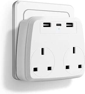 Adaptateur d'alimentation d'extension multiprise pation avec 2 ports usb double prise de chargeur. DIAYTAR COTE D'IVOIRE, la référence en matière d'équipements de cuisine à prix doux. Découvrez notre sélection de petits et gros électroménagers qui donneront vie à vos recettes préférées sans pour autant vider votre portefeuille. Mettez à jour votre cuisine avec goût et efficacité grâce à nos offres exclusives et ajoutez une touche de modernité à votre chez-vous !
