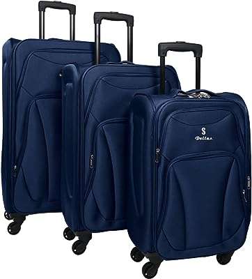 Ensemble de bagages souples journey bagage léger extensible à 4. Faites des bonnes affaires en un clic avec DIAYTAR COTE D'IVOIRE  ! Notre boutique en ligne généraliste vous propose une large gamme de produits discount, de l'électroménager à l'informatique en passant par la mode et les gadgets. N'attendez plus pour économiser et équiper votre maison à prix réduits, sans compromis sur la qualité !
