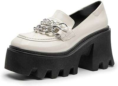 Yoiqi richelieus pour femmes chaussures à talons hauts pour femmes plate forme automne chaîne en cuir. Bienvenue sur DIAYTAR COTE D'IVOIRE, votre magasin en ligne préféré pour des offres imbattables sur une variété de produits. Faites des économies substantielles sur des articles de maison, d'informatique et d'électroménager, tout en découvrant les dernières tendances en matière de mode et de gadgets indispensables.
