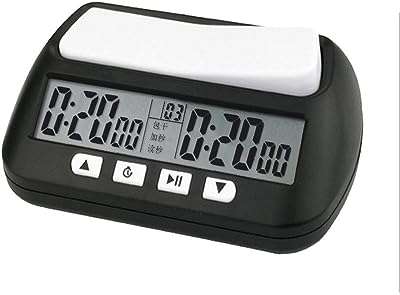 Horloge d'échecs électronique professionnelle morellienne avec compte à rebours de petite taille pour la compétition. DIAYTAR COTE D'IVOIRE, votre destination incontournable pour des produits discount de qualité. Que vous recherchiez des articles pour la maison, l'électroménager, l'informatique, la mode ou les gadgets, notre boutique en ligne saura répondre à tous vos besoins sans vous ruiner !
