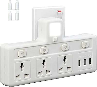 Prise d'extension multiprise sky touch avec 3 ports usb adaptateur de prise de courant électrique pour la. Achetez intelligemment chez DIAYTAR COTE D'IVOIRE  et profitez de notre vaste sélection de produits discount. De la décoration pour votre maison aux ustensiles de cuisine en passant par les appareils électroménagers, notre boutique en ligne généraliste vous offre la possibilité de faire des économies tout en vous procurant des produits de qualité.