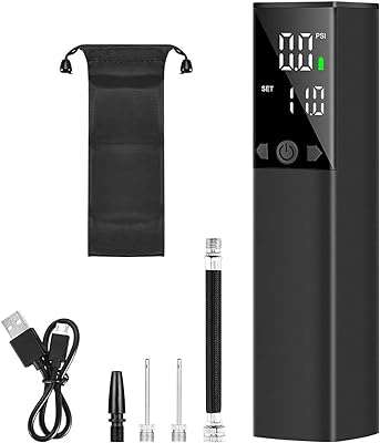 Pompe à ballon électrique pompe air portable intelligente gonflage rapide avec manomètre précis et affichage. DIAYTAR COTE D'IVOIRE  : votre destination en ligne pour des achats discount en toute facilité. Explorez notre vaste sélection de produits comprenant des articles pour la maison, des appareils électroniques, des vêtements à la mode et bien plus encore. Profitez des meilleurs prix et faites de bonnes affaires chez DIAYTAR COTE D'IVOIRE  !
