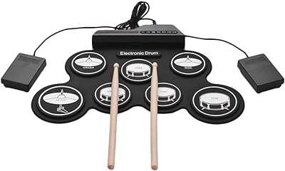 Mini batterie usb pliable en silicone électronique numérique 7 pads de avec baguettes et pédales. DIAYTAR COTE D'IVOIRE  - votre partenaire pour un shopping discount en ligne réussi. Parcourez notre assortiment complet de produits discount, incluant tout ce dont vous avez besoin pour la maison, l'électroménager, l'informatique, la mode et les gadgets. Profitez de nos prix avantageux et faites des économies sur vos achats en ligne, sans compromis sur la qualité.