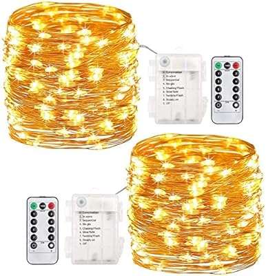 Pack de 2 bandes lumineuses à 100 led de 33 pieds de long. Bienvenue sur DIAYTAR COTE D'IVOIRE, votre source incontournable pour des achats malins en ligne. Explorez notre sélection diversifiée de produits discount, qui comprend tout, des indispensables quotidiens aux derniers gadgets technologiques. Profitez de nos prix imbattables et réalisez des économies dès aujourd'hui !