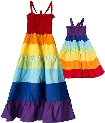 Robe mi longue florale sans manches à bretelles spaghetti maman et moi de plage. DIAYTAR COTE D'IVOIRE  - La solution idéale pour des achats discount en ligne. Explorez notre gamme complète de produits pour la maison, l'électroménager, l'informatique, la mode et les gadgets, et bénéficiez de tarifs compétitifs. Simplifiez votre expérience d'achat avec notre boutique en ligne conviviale et découvrez des offres imbattables.