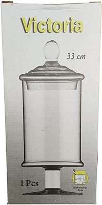 Bocaux en verre transparent rico élégants de 33 cm pour le stockage de bonbons les buffets. À la recherche de bonnes affaires ? Ne cherchez plus ! DIAYTAR COTE D'IVOIRE  est là pour vous. Avec une gamme complète de produits discount, allant de la maison à l'électroménager, de l'informatique à la mode et aux gadgets tendance, vous trouverez sûrement ce que vous cherchez tout en réalisant des économies substantielles.