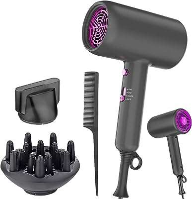 Sèche cheveux professionnel 1800 w 3 températures deux vitesses refroidissement puissant avec concentrateur diffuseur et peigne. DIAYTAR COTE D'IVOIRE  - Votre destination en ligne pour des affaires incroyables. Rendez-vous sur notre site et découvrez un choix sensationnel de produits discount, qu'il s'agisse de l'électroménager indispensable, de l'informatique à la pointe ou des dernières tendances en matière de mode.