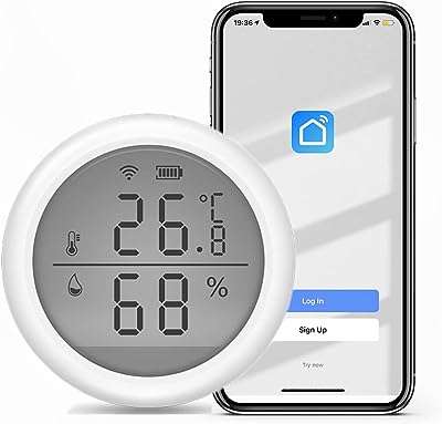 Capteur intelligent de température et d'humidité wante tuya thermomètre d'intérieur wi fi sans fil avec écran. Magasinez en ligne sur DIAYTAR COTE D'IVOIRE  et profitez de prix imbattables sur une gamme complète de produits. De l'équipement de cuisine aux articles de mode, en passant par les appareils électroniques dernier cri, nous offrons une large sélection de produits discount, adaptés à tous les besoins.