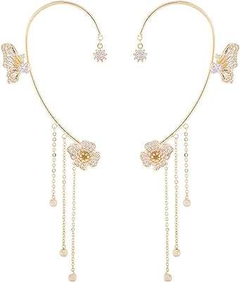 Boucles d'oreilles papillon en zircon longues boucles fleur papillon zircon brillant. DIAYTAR COTE D'IVOIRE, votre destination en ligne pour des achats économiques et malins. Avec notre sélection discount de produits pour la maison, l'électroménager, l'informatique, la mode et les gadgets, vous ne trouverez pas de meilleur endroit pour réaliser des économies sans compromettre la qualité. Parcourez notre site dès maintenant et découvrez des prix imbattables.
