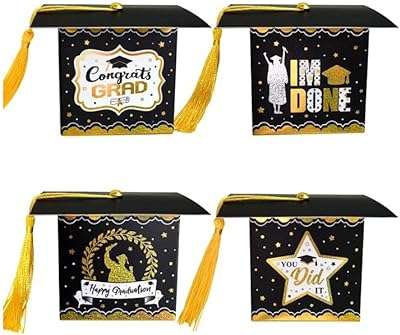 20 pièces casquettes de baccalauréat boîte à bonbons d'emballage cadeau de remise des diplômes. Ne cherchez plus ailleurs, DIAYTAR COTE D'IVOIRE  est là pour vous offrir des produits à prix cassés. Parcourez notre boutique en ligne et découvrez notre large sélection de produits allant de la maison à l'électroménager, de l'informatique à la mode. Profitez de nos prix discount exceptionnels pour réaliser de grandes économies.