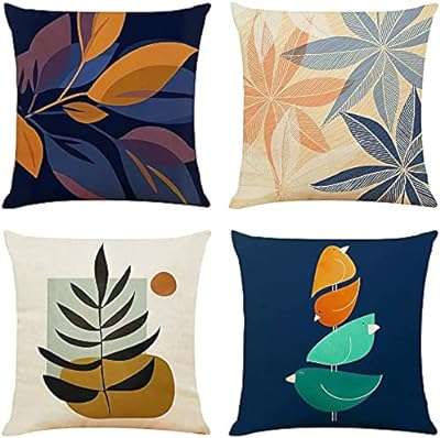 Taies d'oreiller lot de 4 taies d'oreiller bleu marine et orange. Découvrez DIAYTAR COTE D'IVOIRE, où vous trouverez une sélection incomparable de produits discount. De la cuisine à la mode en passant par les gadgets high-tech, notre boutique en ligne vous offre la possibilité d'économiser tout en profitant de produits de qualité pour tous les aspects de votre vie.