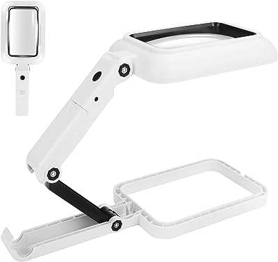Loupe avec lumière loupe portative sur pied 2 en 1 carrée. À la recherche de bons plans pour équiper votre maison à moindre coût ? DIAYTAR COTE D'IVOIRE  est là pour vous ! Découvrez notre sélection de produits discount pour la maison, de l'électroménager à la décoration, et profitez de prix imbattables tout au long de l'année.