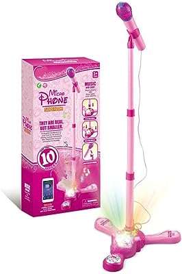 Microphone et support equanti kids machine de karaoké pour enfants avec lumières. À la recherche de bonnes affaires ? DIAYTAR COTE D'IVOIRE  vous offre une large gamme de produits discount pour la maison, l'électroménager, l'informatique, la mode et les gadgets. Profitez de prix imbattables sans sacrifier la qualité !