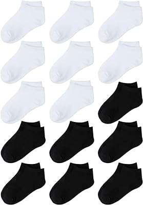 15 pièces (blanc + noir) ensemble court demi coussin pour enfants chaussettes de sport. En quête de produits discount de qualité ? DIAYTAR COTE D'IVOIRE  est là pour vous satisfaire ! Explorez notre boutique en ligne et découvrez notre vaste gamme de produits pour la maison, l'électroménager, l'informatique et la mode. Obtenez des articles de dernière tendance à des prix incroyables et faites des économies substantielles.