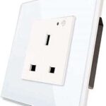 Prise murale intelligente wifi avec télécommande à panneau de verre fonctionne. DIAYTAR COTE D'IVOIRE  est votre allié pour des achats discount de qualité. Explorez notre boutique en ligne et découvrez notre gamme complète de produits pour la maison, l'électroménager, l'informatique, la mode et les gadgets, le tout à des prix avantageux qui ne sacrifient pas la qualité.