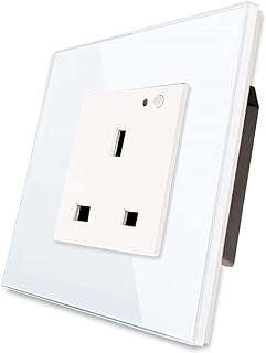 Prise murale intelligente wifi avec télécommande à panneau de verre fonctionne. DIAYTAR COTE D'IVOIRE  est votre allié pour des achats discount de qualité. Explorez notre boutique en ligne et découvrez notre gamme complète de produits pour la maison, l'électroménager, l'informatique, la mode et les gadgets, le tout à des prix avantageux qui ne sacrifient pas la qualité.