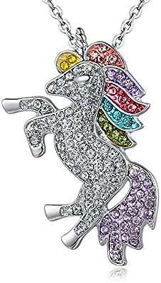 Bracelets de collier de licorne à la mode arc en ciel en cristal pour filles avec pendentif. Ne cherchez plus ailleurs, DIAYTAR COTE D'IVOIRE  vous offre le meilleur choix de produits discount en ligne. Avec notre assortiment varié et nos prix compétitifs, vous trouverez tout ce dont vous avez besoin pour la maison, l'électronique, l'informatique et la mode. Faites des économies tout en faisant des achats intelligents.