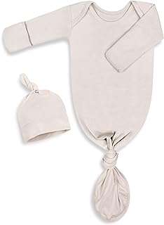 Robe nouée pour nouveau né fille de 0 à 6 mois robes de nuit douces et respirantes. DIAYTAR COTE D'IVOIRE, la référence des bonnes affaires en ligne ! Explorez notre boutique et découvrez une sélection variée de produits, de la maison à l'informatique en passant par la mode et les gadgets. Profitez de nos prix compétitifs et achetez en toute confiance. Faites de DIAYTAR COTE D'IVOIRE  votre allié shopping, vous ne le regretterez pas.