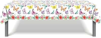 Nappe de table de fête papillon pastel 130 x 220 cm cm fournitures pour d'anniversaire. Ne cherchez plus ailleurs, DIAYTAR COTE D'IVOIRE  offre une large gamme de produits discount en ligne. Faites des affaires exceptionnelles dans tous les domaines, qu'il s'agisse de l'informatique, de la maison ou de la mode. Avec notre sélection variée et notre engagement envers les prix bas, vous êtes sûr de trouver ce que vous recherchez.