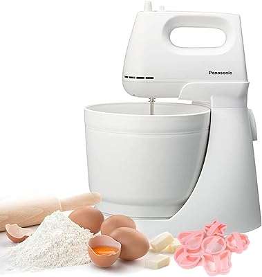 Batteur à œufs panasonic avec batteur et crochet pétrisseur 5 vitesses. À la recherche de bons plans ? DIAYTAR COTE D'IVOIRE  est là pour vous ! Explorez notre sélection discount de produits pour la maison, l'électroménager et l'informatique, ainsi que des vêtements à la mode et des gadgets abordables. Des économies garanties sur tous vos achats en ligne !