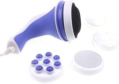 Masseur corporel rotatif 5 en 1 relaxant amincissant perte de poids brûle les graisses. Vous recherchez des produits discount à prix cassés ? DIAYTAR COTE D'IVOIRE  est là pour vous ! Découvrez notre catalogue en ligne et trouvez tout ce dont vous avez besoin, de l'électroménager aux articles pour la maison, en passant par l'informatique, la mode et les meilleurs gadgets du moment. Faites des économies sans compromettre votre style !