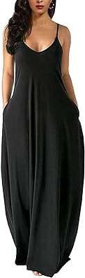 Robe décontractée sans manches pour femmes grande taille ample longue couleur unie robe de plage. DIAYTAR COTE D'IVOIRE, votre boutique en ligne discount pour toutes vos nécessités. Faites des économies sur vos achats de meubles de maison, d'équipements électroniques, de gadgets et bien plus encore. Profitez de nos prix attractifs sans jamais compromettre la qualité.