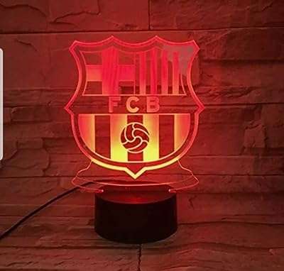 Lampe de nuit de table 3d en acrylique 7 couleurs de football de barcelone. Faites des économies sans sacrifier la qualité avec DIAYTAR COTE D'IVOIRE . Parcourez notre assortiment exceptionnel comprenant des appareils électroménagers dernier cri, des articles de décoration pour votre maison, des gadgets high-tech incontournables et des vêtements à la pointe de la mode, le tout à des prix défiant toute concurrence.