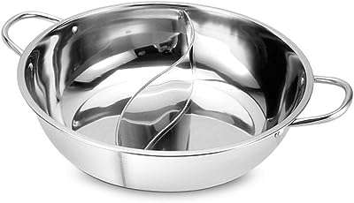 Marmite shabu en acier inoxydable de 30 cm facile à nettoyer. Votre satisfaction et votre budget sont nos priorités chez DIAYTAR COTE D'IVOIRE, la boutique en ligne où vous trouverez tout ce dont vous avez besoin à prix mini. Explorez notre vaste sélection de produits discount, des articles pour la maison aux accessoires high-tech en passant par les dernières tendances en mode. Profitez de nos offres exceptionnelles et faites des économies en toute confiance !