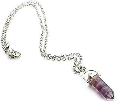 Collier pendentif en cristal d'améthyste et d'opale (pierre de guérison) collection. DIAYTAR COTE D'IVOIRE  est votre guichet unique pour des produits discount de haute qualité. Parcourez notre large sélection d'articles, allant des appareils électroménagers essentiels aux produits informatiques, en passant par les accessoires mode et les gadgets dernier cri, tout en profitant de prix imbattables.