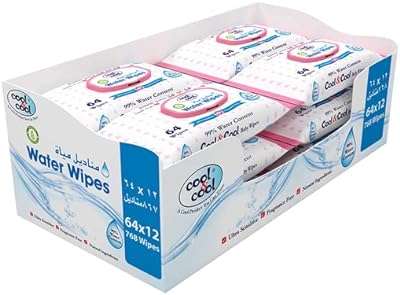 Lingettes pour bébé cool & 99 % d'eau 64 pièces x. Recherchez-vous des produits de qualité sans vous ruiner ? DIAYTAR COTE D'IVOIRE  est là pour vous ! Notre boutique en ligne propose une large gamme de produits discount, de la maison à l'électroménager en passant par l'informatique, la mode et les gadgets. Faites des économies avec nous !