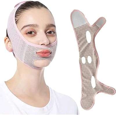 Masque de sommeil sculptant le visage masque double menton dispositif de réduction du amincissant