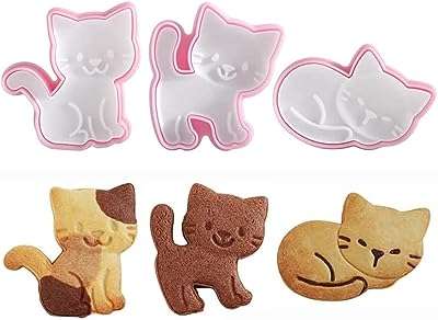 Ensemble d'emporte pièces en forme de chat elecdon 3 pièces emporte pièces en plastique. Faites des économies importantes sur tous vos achats grâce à DIAYTAR COTE D'IVOIRE, votre boutique en ligne préférée pour des offres discount exceptionnelles. Du petit électroménager à la mode tendance en passant par les gadgets high-tech, découvrez notre large sélection d'articles à prix réduits dès aujourd'hui!