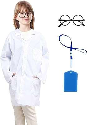 Blouse de laboratoire roctussy unisexe pour enfants pour projets de travail école de costumes d'halloween avec lunettes. Faites des économies considérables chez DIAYTAR COTE D'IVOIRE, votre destination en ligne pour des produits discount. Notre boutique propose une large sélection d'articles pour la maison, l'électroménager, l'informatique, la mode et bien plus encore, avec des tarifs compétitifs et une satisfaction client garantie.