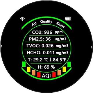 Compteur de qualité de l'air wifi 7 en 1 multifonctionnel pm25. Besoin de renouveler votre intérieur ou de vous équiper en nouvelles technologies à prix cassés ? Ne cherchez plus, DIAYTAR COTE D'IVOIRE  a tout ce qu'il vous faut ! Notre boutique en ligne propose une variété impressionnante de produits discount, alliant qualité et prix compétitifs dans des domaines tels que l'électroménager, la mode, l'informatique et bien plus encore.