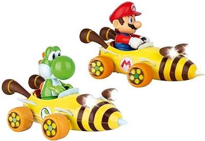 Jouet de voiture télécommandé carrera bumblebee v mario kart & yoshi. Votre satisfaction et votre budget sont nos priorités chez DIAYTAR COTE D'IVOIRE, la boutique en ligne où vous trouverez tout ce dont vous avez besoin à prix mini. Explorez notre vaste sélection de produits discount, des articles pour la maison aux accessoires high-tech en passant par les dernières tendances en mode. Profitez de nos offres exceptionnelles et faites des économies en toute confiance !