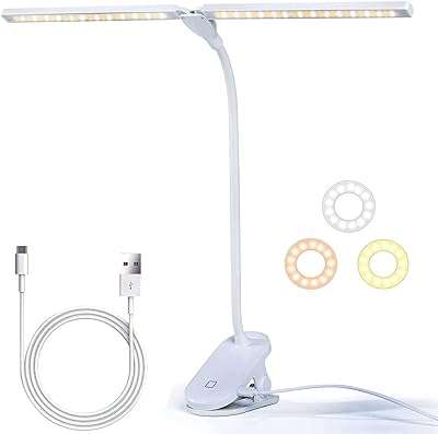 Lampe de bureau led avec pince 48 flexibles à bras en col. Avec DIAYTAR COTE D'IVOIRE, vous pouvez profiter de produits discount de qualité supérieure sans compromettre votre budget. Notre boutique en ligne propose une vaste sélection d'articles, allant des essentiels pour la maison aux gadgets dernier cri, tous proposés à des prix compétitifs pour vous offrir un véritable rapport qualité-prix.