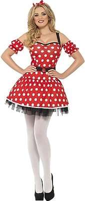 Robe madame mouse pour femme avec manchettes et bandeau smiffy. Trouvez tout ce dont vous avez besoin à des prix imbattables chez DIAYTAR COTE D'IVOIRE  - une boutique en ligne généraliste qui vous propose des produits discount pour la maison, l'électroménager, l'informatique et plus encore.