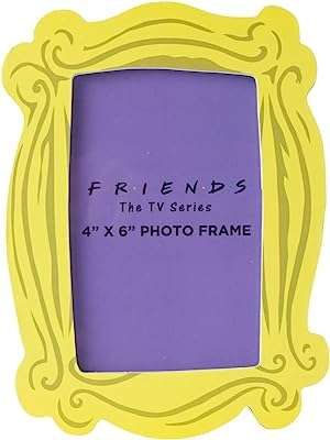 Cadre photo silver buffalo friends avec cadre jaune 4" x 6". DIAYTAR COTE D'IVOIRE, votre destination en ligne pour des produits discount de qualité. Découvrez notre large éventail de produits, allant de la maison à l'électroménager, de l'informatique à la mode et aux gadgets, et trouvez les meilleures offres du marché. Profitez d'une expérience d'achat simple et abordable avec DIAYTAR COTE D'IVOIRE  et économisez sur tous vos achats en ligne.