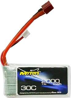 Batterie lipo rechargeable mytoys 2s 74 v 2000 mah 30c avec prise t pour hélicoptère. DIAYTAR COTE D'IVOIRE  - votre destination en ligne pour des produits à prix cassés. Faites des économies sur des articles essentiels pour la maison, l'informatique, la mode et les gadgets, et offrez-vous le luxe de ne pas vous ruiner. Avec notre sélection vaste et variée, vous trouverez tout ce dont vous avez besoin, sans compromis.