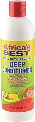 Meilleur après shampoing profonde   sans rinçage soin capillaire in 356ml. DIAYTAR COTE D'IVOIRE, votre destination en ligne pour des achats économiques et malins. Avec notre sélection discount de produits pour la maison, l'électroménager, l'informatique, la mode et les gadgets, vous ne trouverez pas de meilleur endroit pour réaliser des économies sans compromettre la qualité. Parcourez notre site dès maintenant et découvrez des prix imbattables.