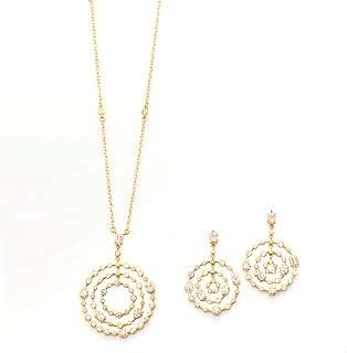 Parure de bijoux eva long plaquée en or blanc 18 carats avec boucles. Trouvez tout ce dont vous avez besoin à prix mini chez DIAYTAR COTE D'IVOIRE . Parcourez notre vaste assortiment de produits discount, des dernières tendances de la mode aux gadgets technologiques les plus recherchés. Faites des économies sans compromettre la qualité avec DIAYTAR COTE D'IVOIRE .