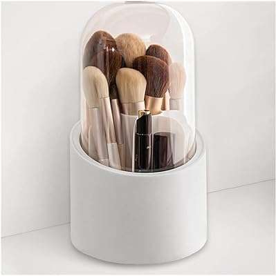 Porte pinceau de maquillage rotatif avec couvercle organisateur de rangement de pinceaux cosmétiques anti poussière pour armoire. DIAYTAR COTE D'IVOIRE, votre partenaire en ligne pour tous vos achats discount. Explorez notre catalogue diversifié comprenant des produits de maison, d'électroménager, d'informatique, de mode et de gadgets à des prix défiant toute concurrence. Faites des économies substantielles tout en profitant d'une qualité exceptionnelle grâce à DIAYTAR COTE D'IVOIRE .