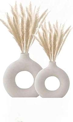 2 pièces ensemble de vases en céramique pour décoration d'intérieur moderne. Votre satisfaction et votre budget sont nos priorités chez DIAYTAR COTE D'IVOIRE, la boutique en ligne où vous trouverez tout ce dont vous avez besoin à prix mini. Explorez notre vaste sélection de produits discount, des articles pour la maison aux accessoires high-tech en passant par les dernières tendances en mode. Profitez de nos offres exceptionnelles et faites des économies en toute confiance !