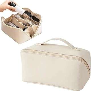 Wobo trousse de maquillage de voyage de grande capacité trousse de rangement multifonctionnelle en cuir imperméable avec poignée. Découvrez DIAYTAR COTE D'IVOIRE, votre boutique en ligne généraliste offrant une sélection impressionnante de produits discount. Que vous recherchiez des articles pour votre maison, des appareils électroménagers à la pointe de la technologie, des équipements informatiques ou même les dernières tendances de la mode et les gadgets les plus cool, nous avons tout ce dont vous avez besoin, à des prix incroyablement bas !