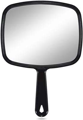 Grand miroir à main de salon de coiffure main avec poignée (carré. Vous recherchez des cadeaux à prix abordable pour vos proches ? DIAYTAR COTE D'IVOIRE  a tout pour vous plaire. Explorez notre gamme de gadgets discount, des articles les plus insolites aux innovations technologiques les plus recherchées. Offrez des cadeaux originaux et faites des économies avec DIAYTAR COTE D'IVOIRE .