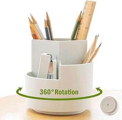Nbest porte stylo multifonction rotatif à 360 degrés 3 couches séparées organisateur de bureau. Laissez-vous séduire par DIAYTAR COTE D'IVOIRE, votre boutique en ligne qui saura vous offrir des produits de qualité à des prix compétitifs. Que vous recherchiez des équipements pour la maison, des appareils électroménagers, des accessoires informatiques ou des articles de mode tendance, vous trouverez tout cela et bien plus encore dans notre sélection discount.
