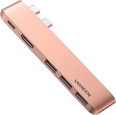Hub usb c ugreen 5 en 2 pour macbook pro m1 2021 dual type c avec port. DIAYTAR COTE D'IVOIRE, votre partenaire pour des achats électroniques à prix discount. Découvrez notre large choix d'appareils high-tech, des smartphones aux téléviseurs en passant par les enceintes et les caméras. Profitez de nos offres imbattables pour vous équiper des dernières innovations technologiques sans vous ruiner.