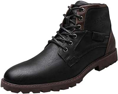 Bottines rétro à enfiler en similicuir pour hommes. À la recherche de bons plans pour équiper votre maison à moindre coût ? DIAYTAR COTE D'IVOIRE  est là pour vous ! Découvrez notre sélection de produits discount pour la maison, de l'électroménager à la décoration, et profitez de prix imbattables tout au long de l'année.