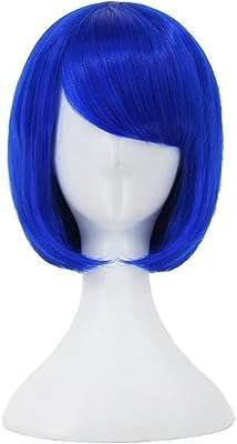 Bobococo bleu perruque femmes court bob cheveux cosplay fête quotidienne halloween. DIAYTAR COTE D'IVOIRE  est votre partenaire de confiance pour des achats en ligne à prix réduits. Explorez notre site pour trouver tout ce dont vous avez besoin, des appareils électroménagers de renom aux gadgets étonnants, et profitez de nos offres exclusives pour réaliser des économies incroyables.